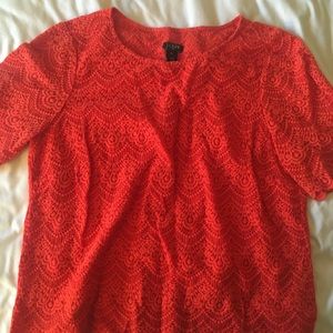 J. Crew Lace Top